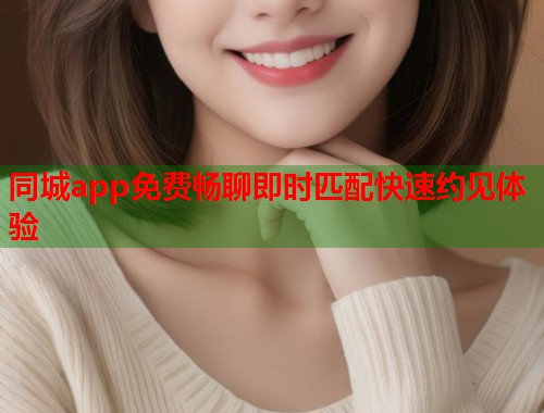 同城app免费畅聊即时匹配快速约见体验  第1张