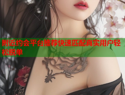 附近约会平台推荐快速匹配真实用户轻松脱单 第1张 附近约会平台推荐快速匹配真实用户轻松脱单 第1张