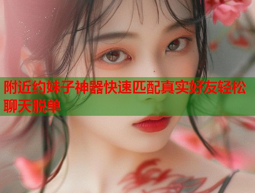 附近约妹子神器快速匹配真实好友轻松聊天脱单 第1张 附近约妹子神器快速匹配真实好友轻松聊天脱单 第1张