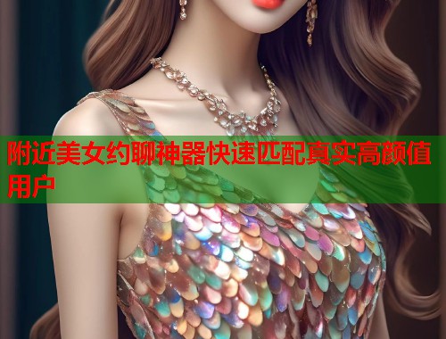 附近美女约聊神器快速匹配真实高颜值用户